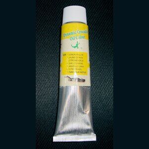 Artist Quality Oil Paint by Dynamic Crocodile 170ml tube Lemon Yellow
